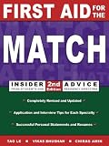 First Aid for the Match: Insider Advice from Students and Residency Directors