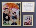 Brady Bunch TV Show Picture Plaque Framed