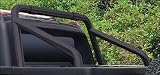 RealWheels Black Powder-Coated Slant Roll Bar w/o Inserts - Stainless, for the 2007 Hummer H2 SUT