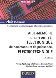 Electricité, électronique de commande et de puissance, électrotechnique Electricité, électronique de commande et de puissance, électrotechnique