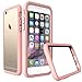 iPhone 6s Case, RhinoShield [CrashGuard] 11 ft Shock Absorption Thin Bumper Case with Lifetime Warranty & FREE Back Transparent Skin. Slim Heavy Duty Protection. Also for iPhone 6 - Shell Pink