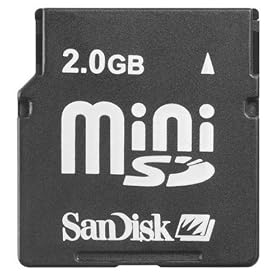 SANDISK MINI SD 2048MB CARD