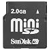 SANDISK MINI SD 2048MB CARD