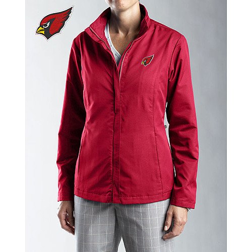 Cutter & Buck Arizona Cardinals Women's Weather Tec Whidbey Jacket Medium