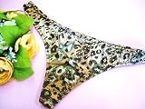 age嬢の定番Ｔバックショーツヒョウ柄