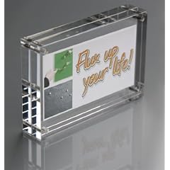 FLUX-frame, 10 x 15 x 3 cm, Acryl-Bilderrahmen, Perfekt f�r Geld-Geschenk/Gutschein