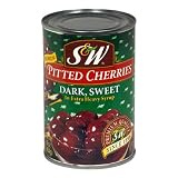 S&w Dark Sweet Pitted Cherries, 16-Ounce Units (Pack of 12)