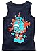 Fiream Toddler and Boys Comfort Cotton Cartoon Tank Tops by Brix
