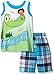Disney Baby Boys' 2 Piece Plaid Muscle T-Shirt Short Set