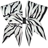 Chosen Bows Big Zebra Cheer Bow