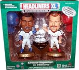 Equity Sports - 1999 - Headliners XL - Sammy Sosa #21 Chicgo Cubs / Mark McGwire #25 St. Louis Cardinals - Home Run Commemorative 2-Pack - w/ COA - Limited Edition - Collectible