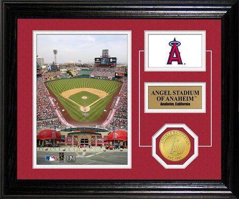 Highland Mint MLB Los Angeles Angels Angel Stadium of Anaheim Desktop Photo Mint