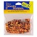 Darice B.V. Printed Wood Bead, 8mm Cube