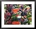 Colorful Vegetable Market in Chichicastenango, Guatemala Framed Art Poster Print by Keren Su, 31x25