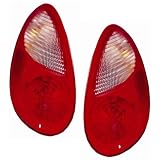 Chrysler PT Cruiser Replacement Tail Light Assembly - 1-Pair by AutoLightsBulbs