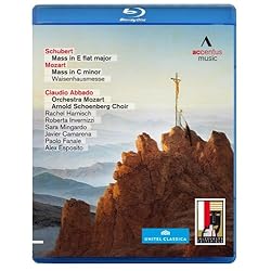 Schubert:  Mass in E flat major; Mozart: Mass in C minor [Blu-ray]