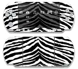 Black Zebra Skin Decorative Protector Skin Decal Sticker for Sony Playstati ....