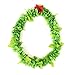 Hawaii Luau Party Artificial Fabric Royal Lei Green