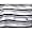 Mens Tommy Hilfiger Polo Shirt in Grey Double Stripes (Small)