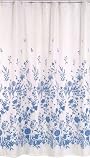 Bacova Guild Sweet William Shower Curtain White/Blue