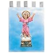 Church Banner - Divine Child - Cotton Canvas with Archival Inks and UV Coating - Border Rings for Rod Hanging. Print Size 24"x36"