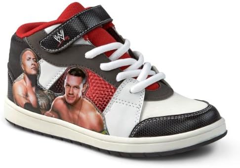 WWE Boys White High Top Sneakers AVY2301AWW