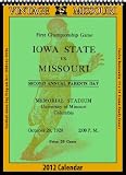 Missouri Tigers 2012 Vintage Football Calendar