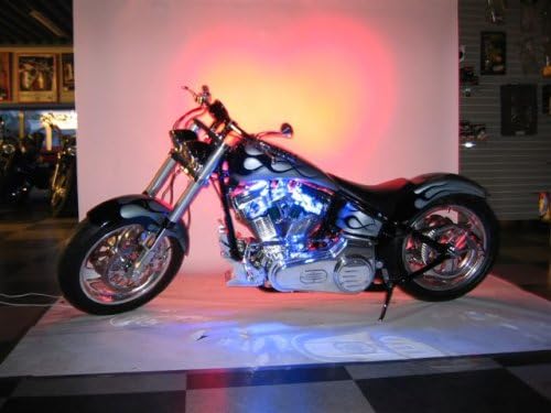 Yellow LED Neon Motorcycle Lighting Kit