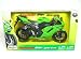 Kawasaki ZX-6R Ninja (2007) in Green (1:12 scale) Diecast Model Motorbike