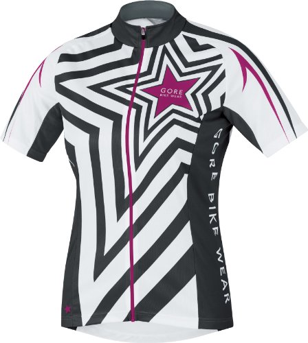 GORE BIKE WEAR Damen Fahrradtrikot CONTEST SE, black/thai pink, 38