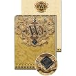 W Monogram Jewel and Gold Foil Embellished Pocket Note Pad