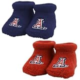 Arizona Wildcats Infant 2-Pack Bootie Socks