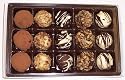 Scott's Cakes Assorted Truffles 1 Pound White Box