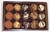 Scott's Cakes Assorted Truffles 1 Pound White Box