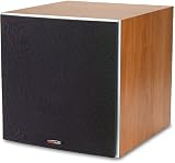 Polk Audio Monitor Series PSW10 10-Inch Powered Subwoofer (Single, Cherry)