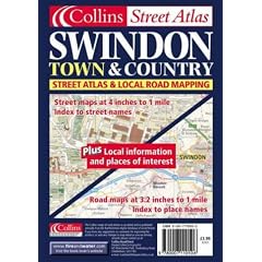 Swindon (Town & Country Street Atlas) 4" to 1 mile