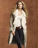 Faux-shearling coat