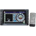 Lanzar SNV65I3D 6.5-Inch 2 x DIN In-Dash Touchscreen LCD Monitor with DVD/CD/MP3/MP4/SD/AM-FM/Bluetooth and GPS with USA/Canada/Mexico Maps
