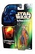 1997 Hasbro The Power of Force 4-1/2 Inch Tall Action Figure - Trickster SAELT-MARAE (Yak Face) with Battle Staff