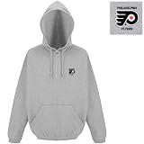 Philadelphia Flyers NHL Goalie Pullover Hooded Sweatshirt (Gray)