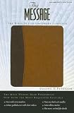 The Message: Brown and Dark Brown, Leather Look, Numbered Edition, The Bible in Contemporary Language