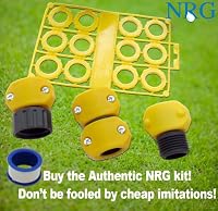 Garden Hose Eco- Kit, hose repair & conserve, Hose Washers, Replacement hose parts, fix leaky hose, Outdoor Water Saving
