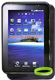 CrazyOnDigital New Black TPU Skin Case for Samsung Galaxy Tab P1000. Bonus Wristband Included