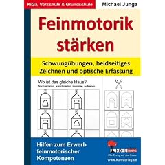 Feinmotorik st�rken Schwung�bungen, beidseitiges Zeichnen und optische Erfassung