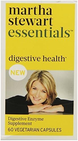Martha Stewart Essentials Digestive Health Supplement, 60 Vegetarian Capsules by Martha Stewart Essentials