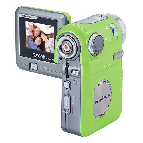 DXG MP Green Digital Video Camera DXG 305V