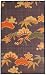 Laser Printed Split Bamboo 3' x 5' Veranda Rug
