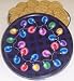 Gourmet Food : Scott's Cakes 2 1/2 lb. Peanut Butter Cookies in a Christmas Lights Tin