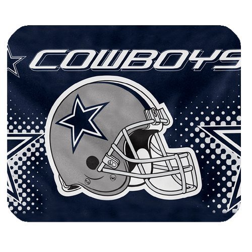 New Diy Design NFL Dallas Cowboys High Quality Printing Square Mouse Pad Design Your Own Computer Mousepad For Christmas Gifts