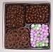 Scott's Cakes Large 4-Pack Chocolate Pretzels, Chocolate Rasins, Chocolate Peanuts, & Chocolate Dutch Mints